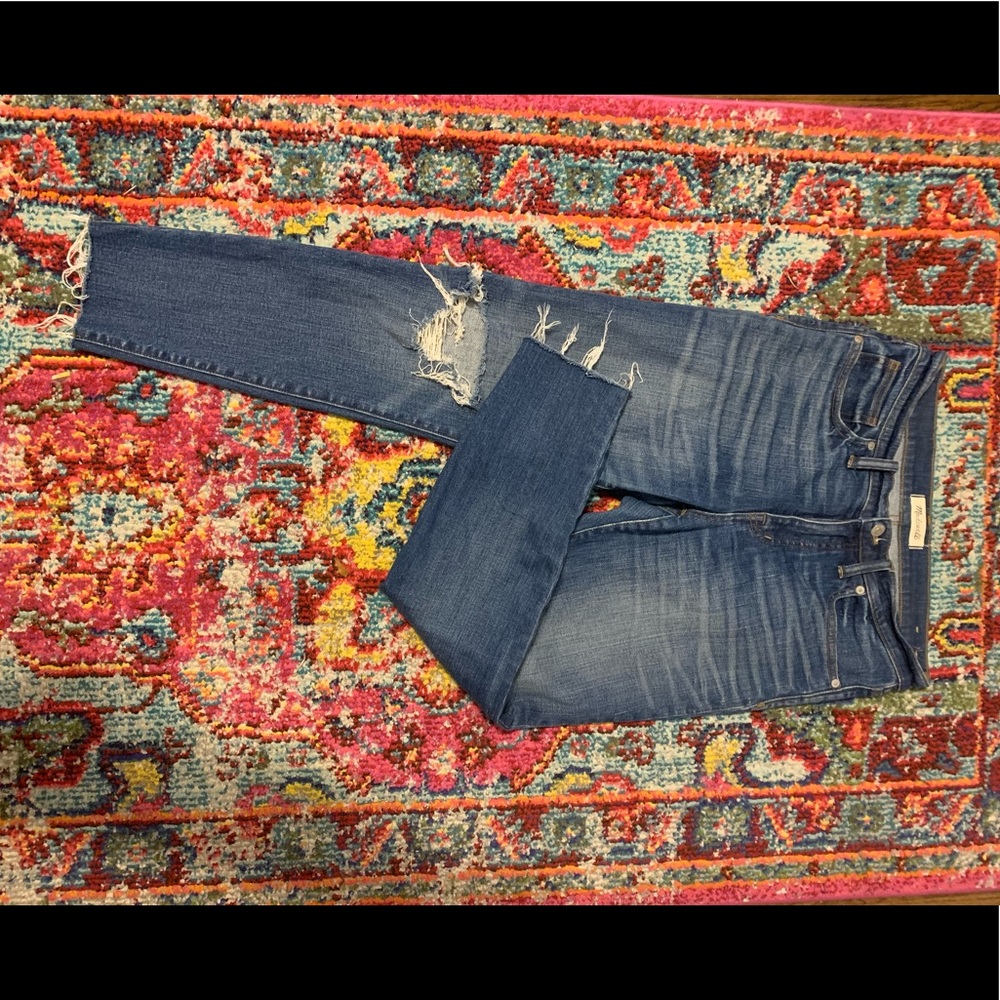 Madewell 9” High Riser Skinny Skinny Ankle Jean 28